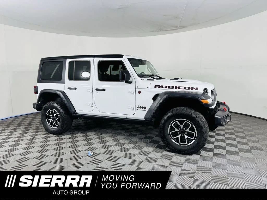 Used 2025 White Jeep Rubicon image 1