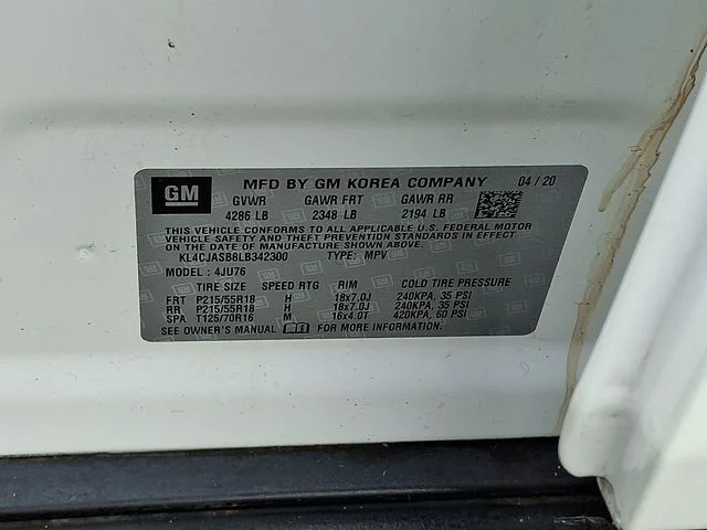 Used 2020 White Buick Preferred image 25