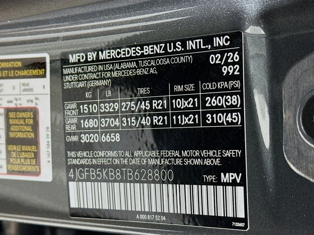 New 2026 Selenite Gray Metallic Mercedes-Benz GLE 450 image 33