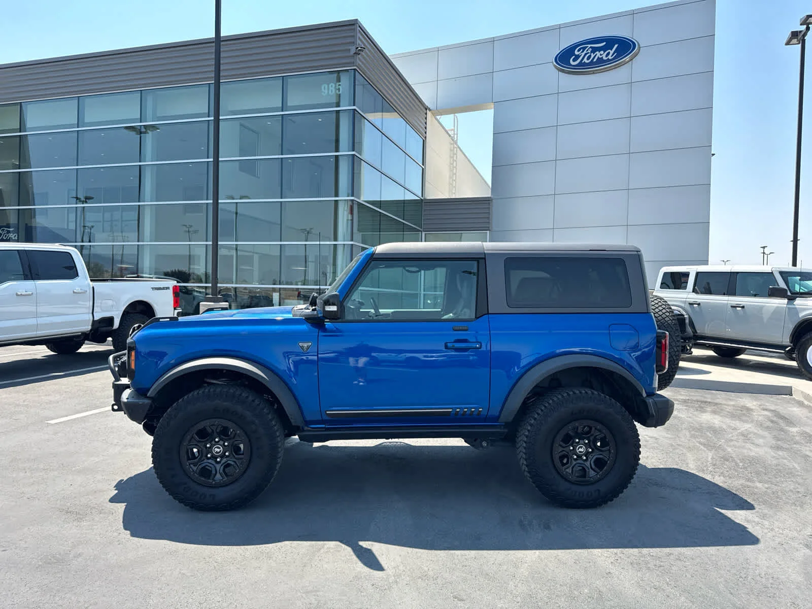 Used 2021 Lightning Blue Metallic Ford First Edition image 12