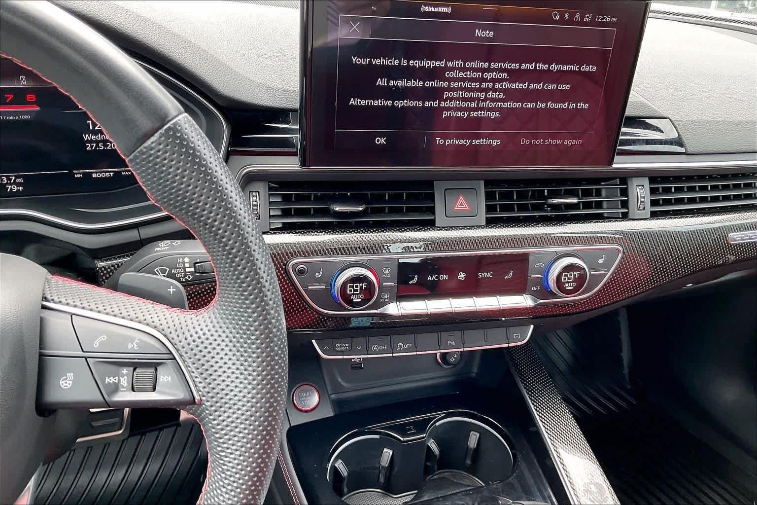 Used 2024 Mythos Black Metallic Audi Premium Plus image 7