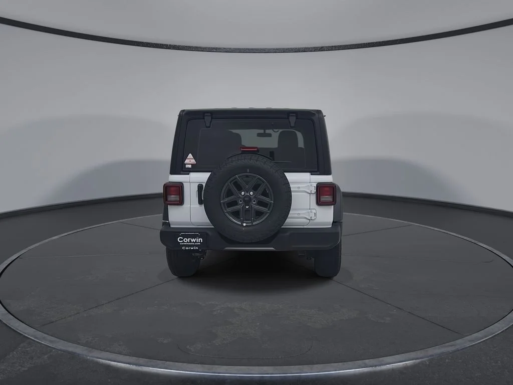 New 2026 Bright White Clear-Coat Exterior Paint Jeep Sport image 14