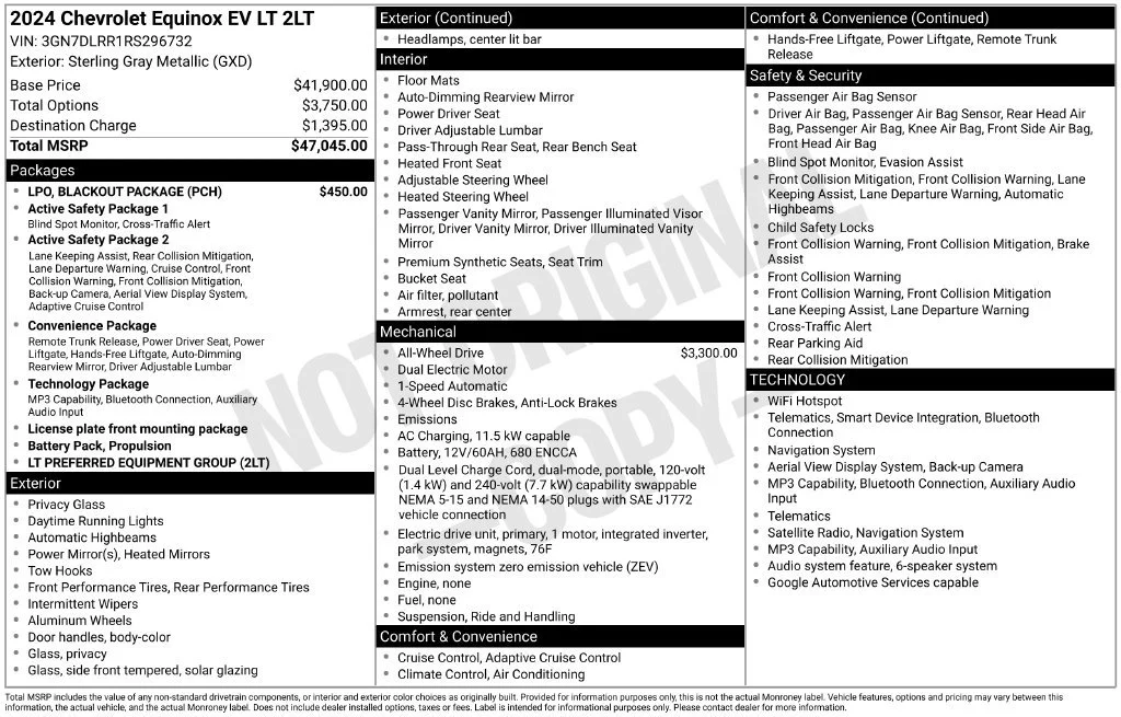 2024 Chevrolet Equinox EV LT - Photo 31