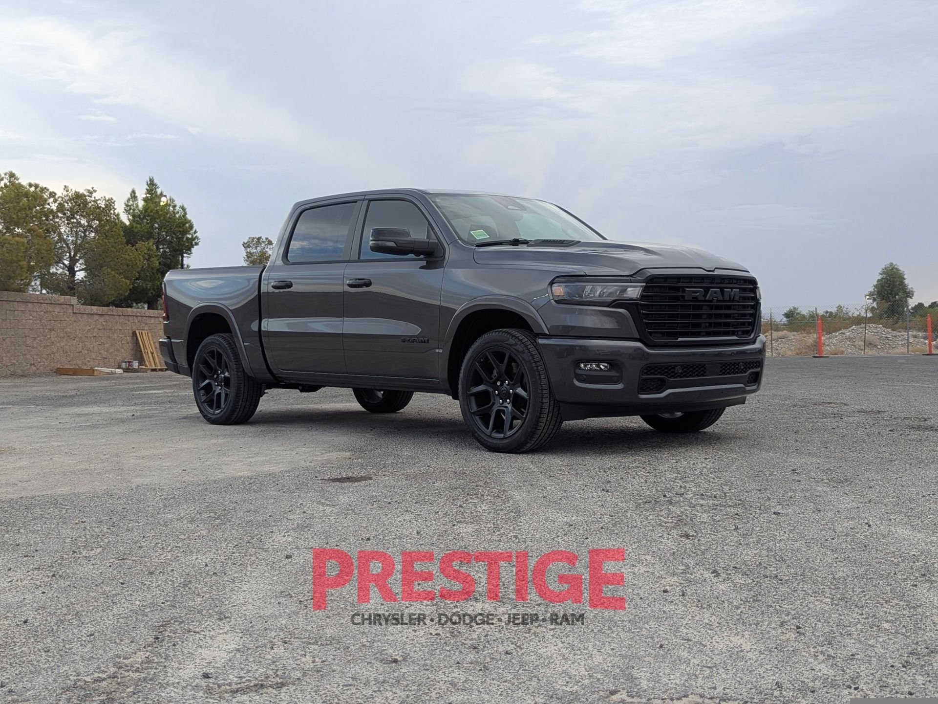 New 2026 Granite Crystal Metallic Clear-Coat Exterior Paint RAM Laramie image 3