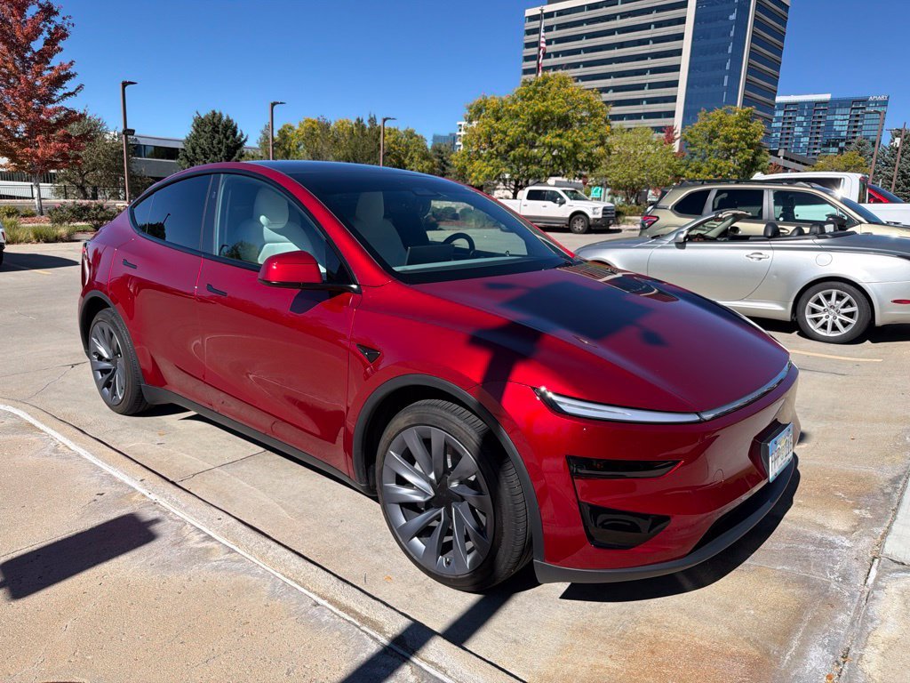 Used 2026 Red Tesla Performance image 4