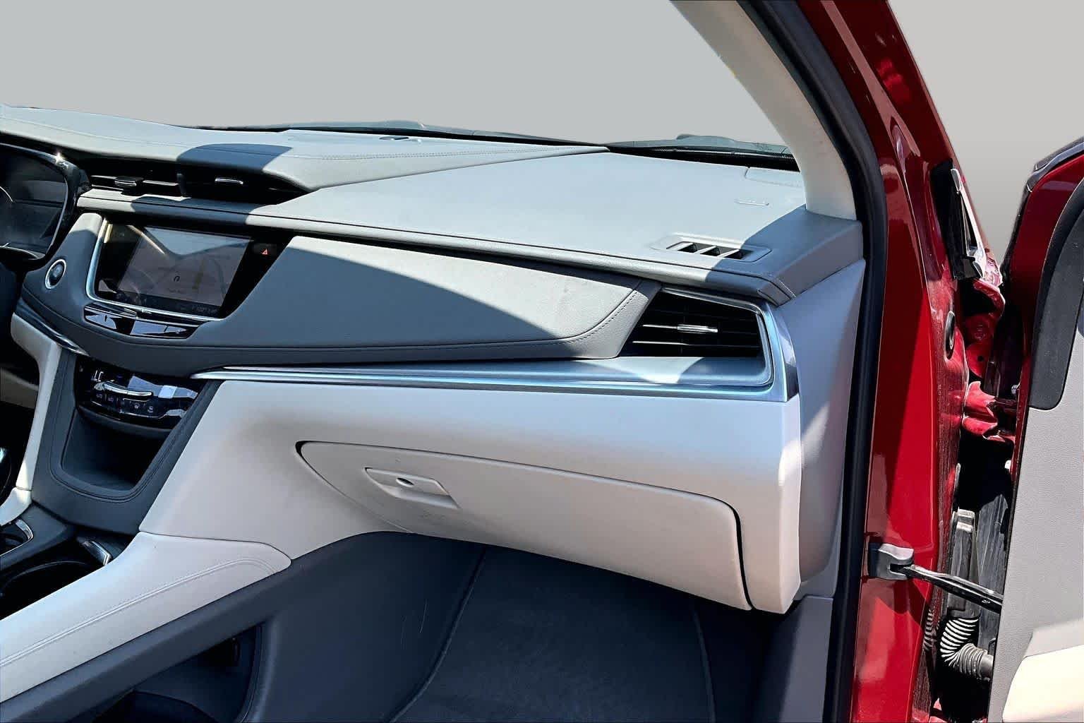 Used 2024 Radiant Red Tintcoat Cadillac FWD Premium Luxury image 16