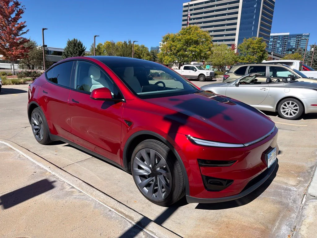 Used 2026 Red Tesla Performance image 4