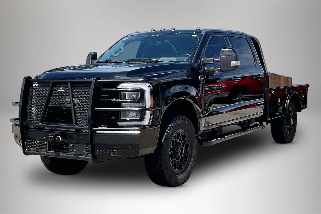 Used 2023 Agate Black Metallic Ford Lariat image 2
