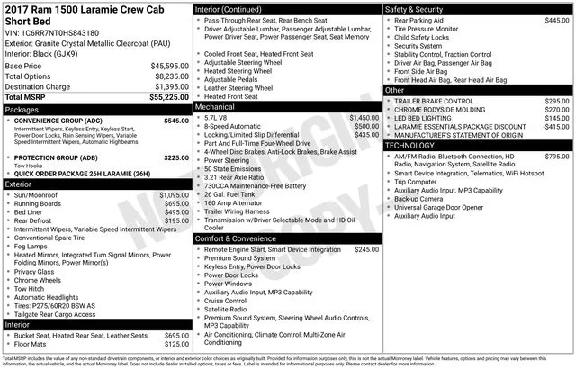 Used 2017 Gray Ram Laramie image 12