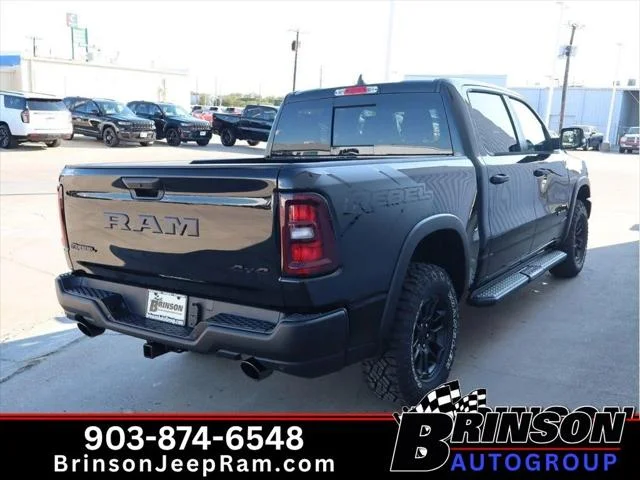 New 2026 Diamond Black Crystal Pearl-Coat Exterior Paint RAM REBEL image 5
