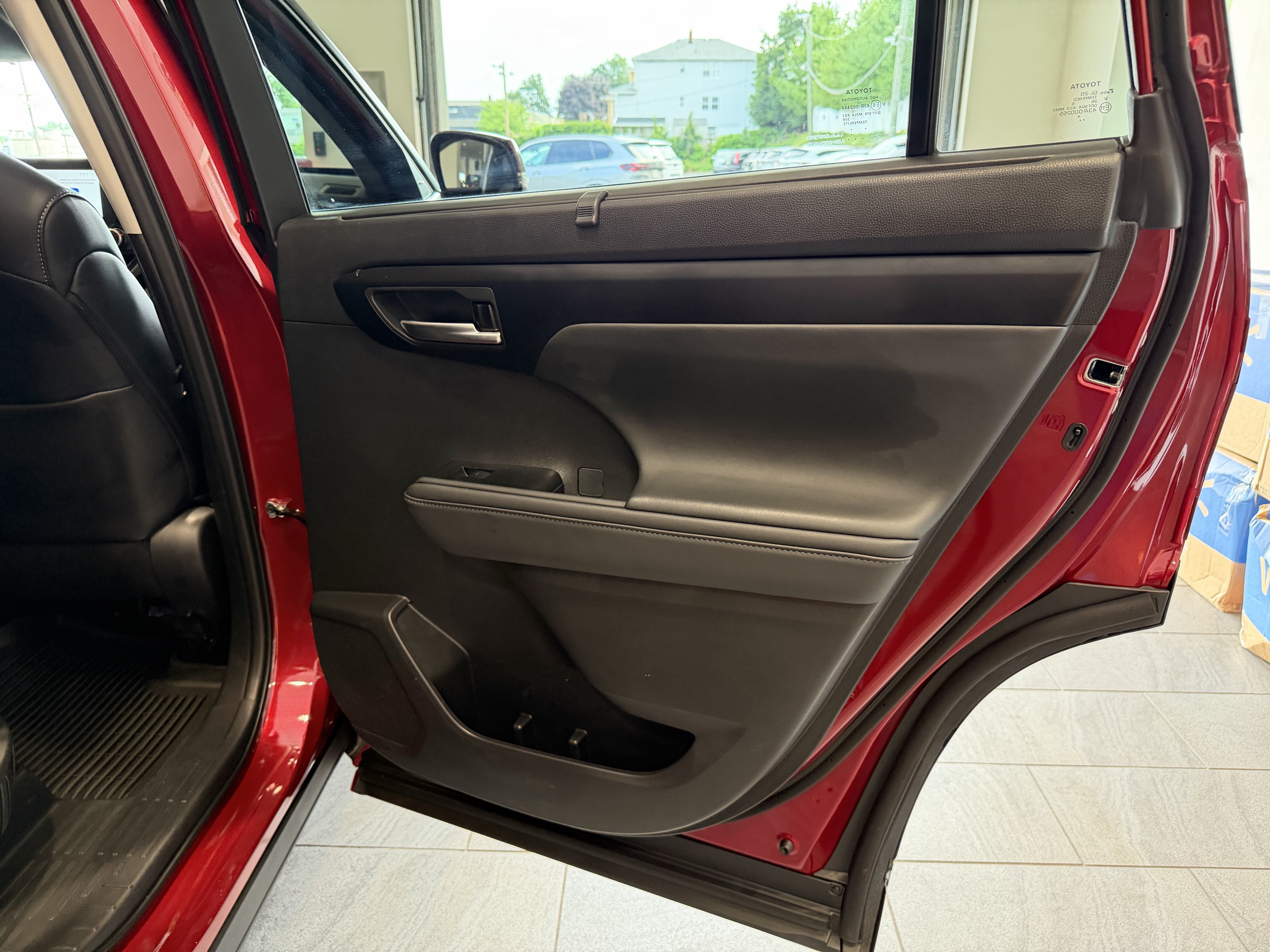 Certified Used 2025 RUBY FLARE RED Toyota XLE image 47