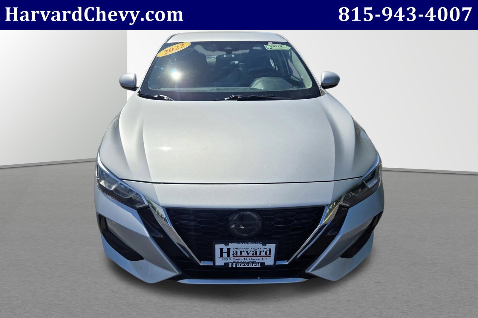 Used 2022 Nissan Sentra S with VIN 3N1AB8BV7NY236120 for sale in Harvard, IL