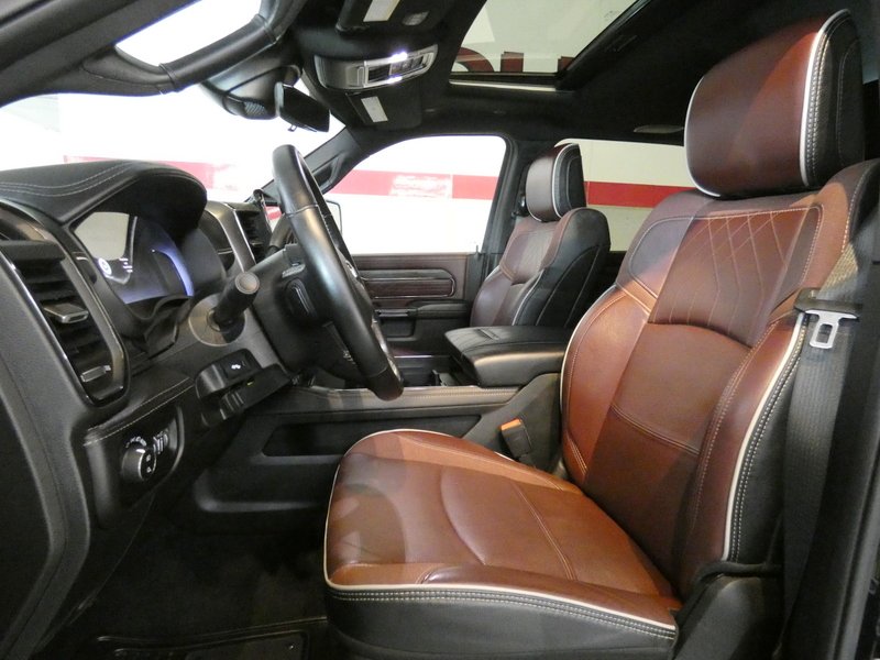 Used 2025 DIAMOND BLACK CRYSTAL PEARLCOAT Ram Limited Mega Cab 6
