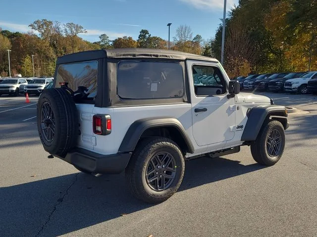 New 2026 Bright White Clear-Coat Exterior Paint Jeep Sport S image 3
