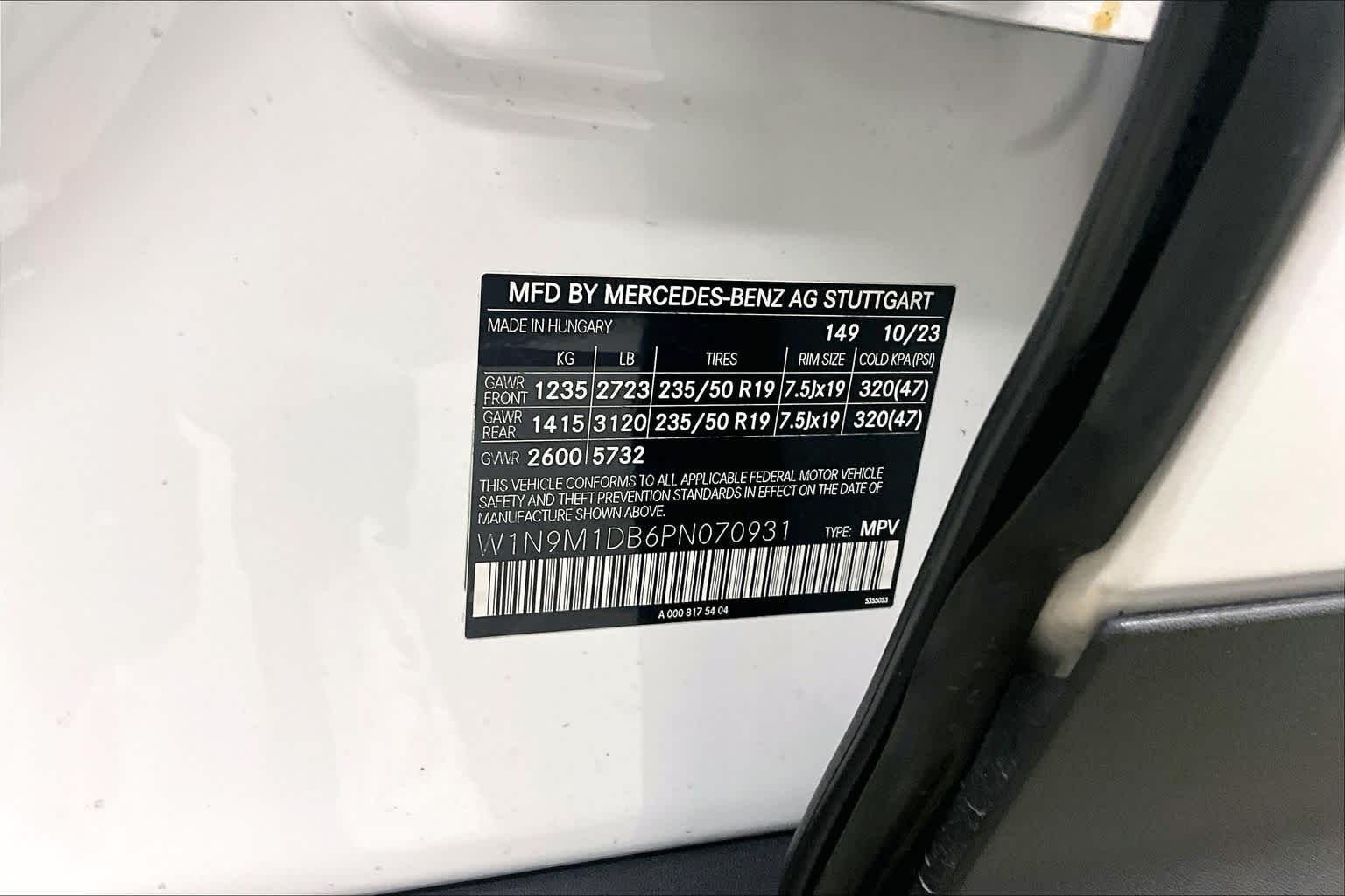 Used 2023 Polar White Mercedes-Benz EQB 350 image 33