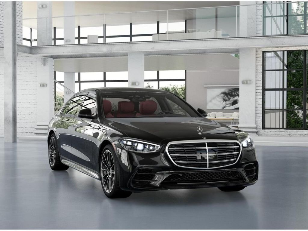 New 2026 Obsidian Black Metallic Mercedes-Benz S 580 image 9