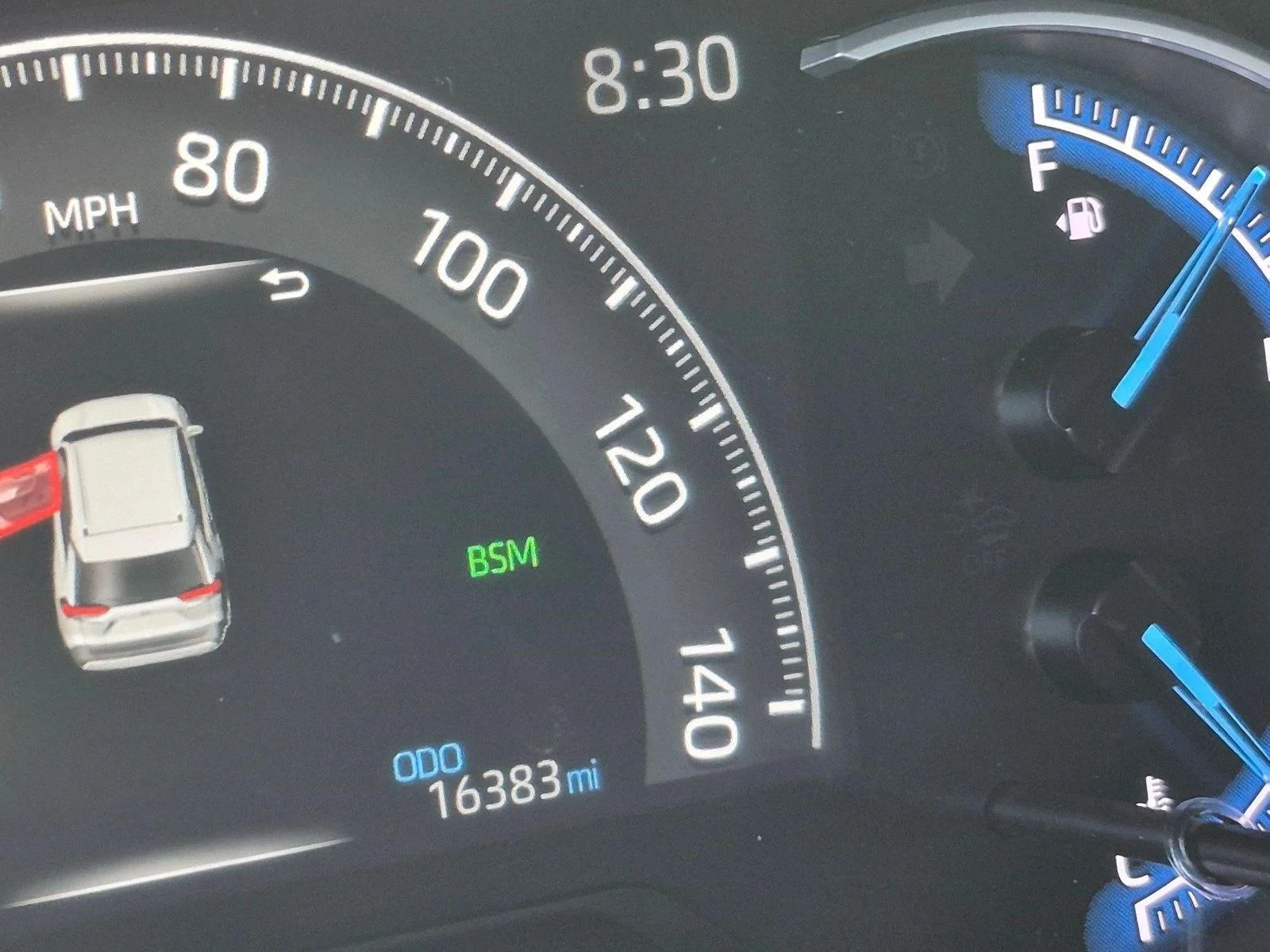 Used 2024 Ice Cap/Midnight Black Metallic Toyota Hybrid Woodland image 10