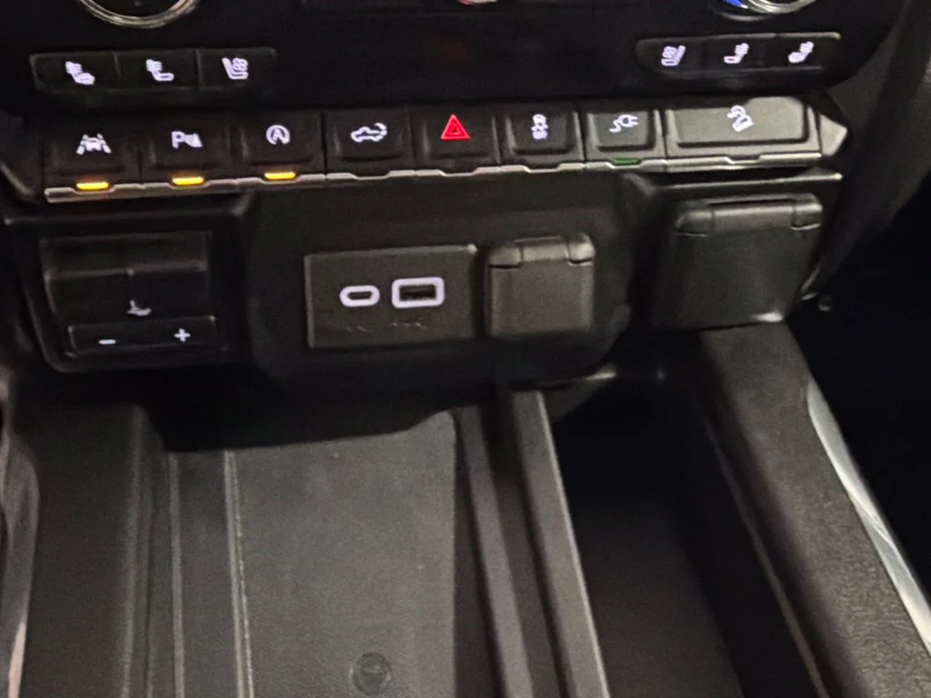 Used 2021 Dark Sky Metallic GMC AT4 image 26