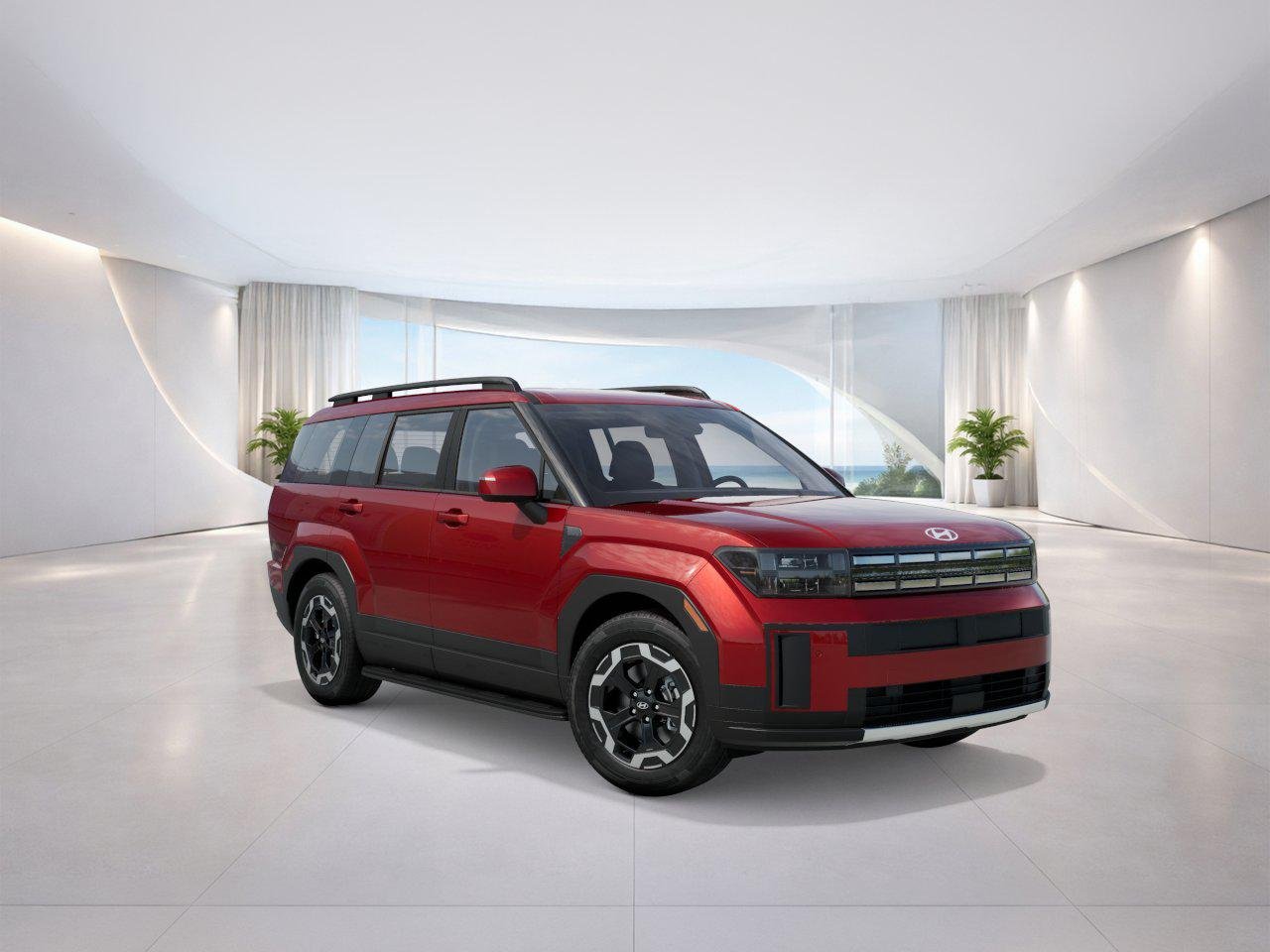 New 2027 Red Hyundai SEL AWD image 2