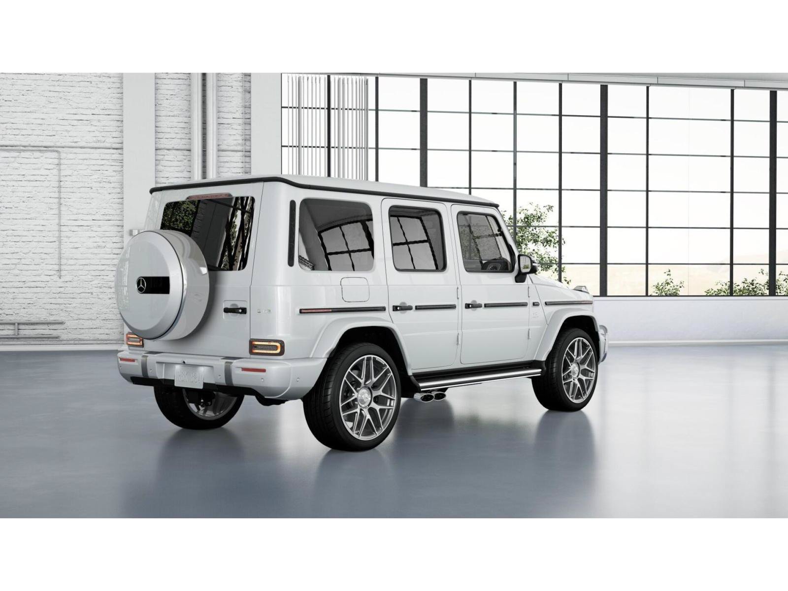New 2027 MANUFAKTUR Moonlight White Metallic Mercedes-Benz AMG® G 63 SUV image 64