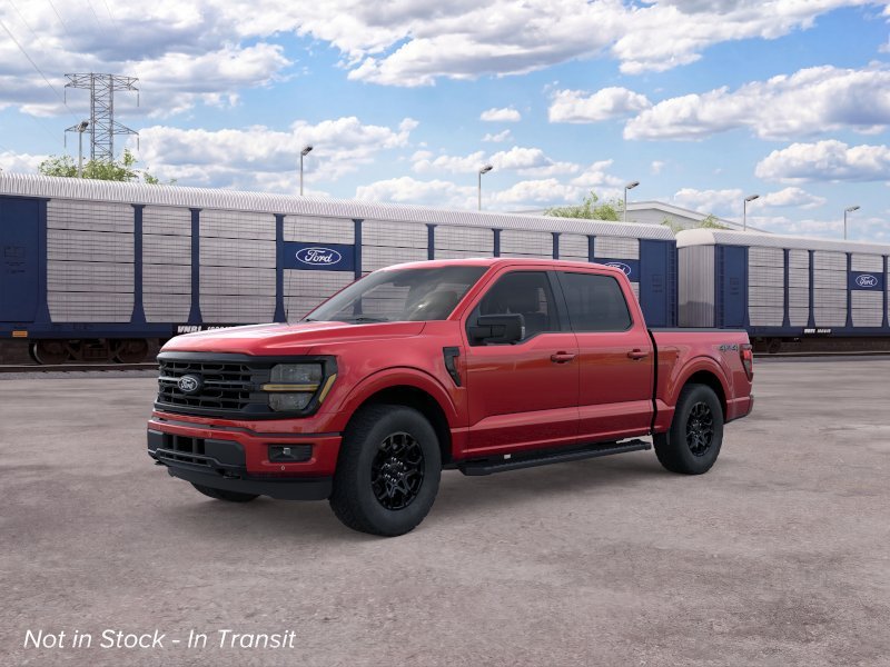 New 2026 Ruby Red Metallic Tinted Clearcoat Ford XLT image 1