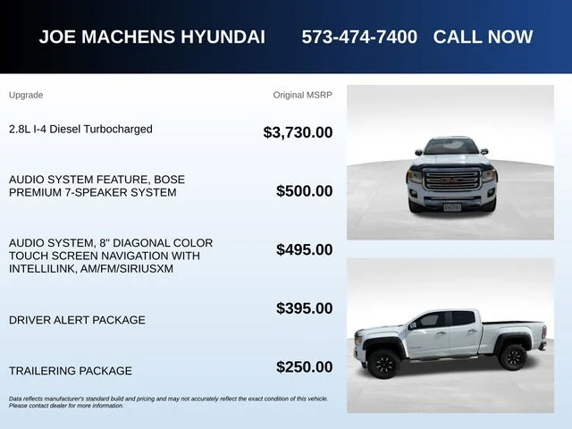 Used 2017 White GMC SLT image 5