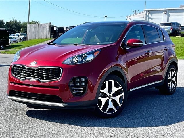 Used 2017 Hyper Red Kia SX Turbo image 2