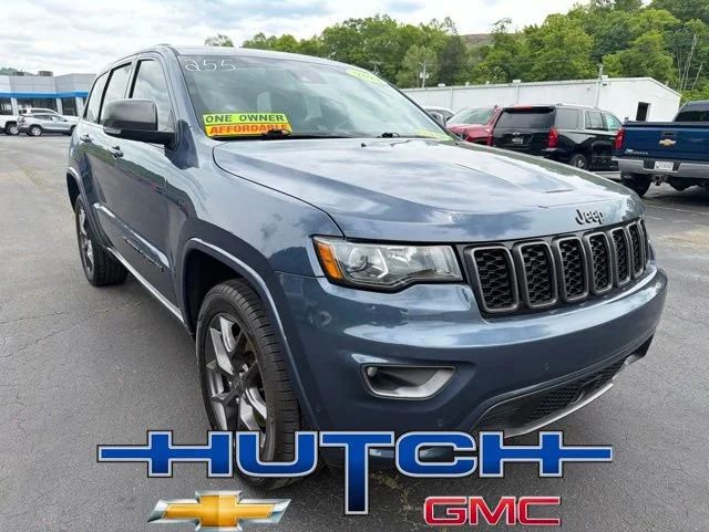 Used 2021 Blue Jeep 80th Anniversary 4x4 image 2