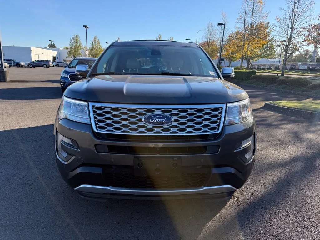 Used 2017 Magnetic Metallic Ford Platinum image 2