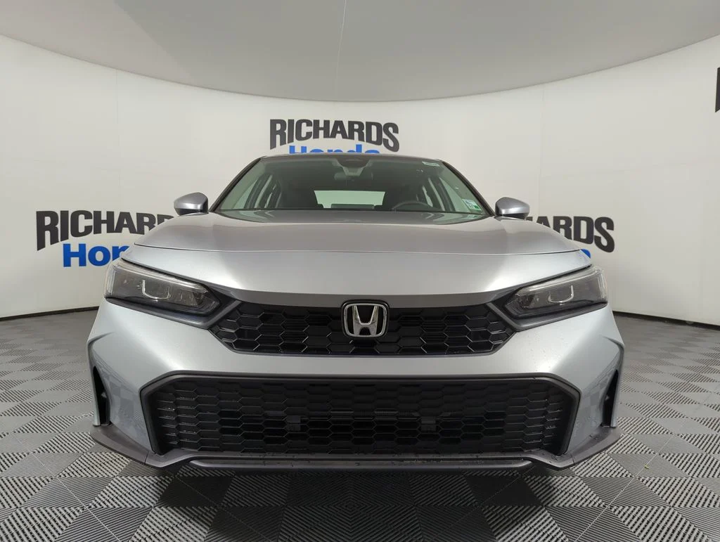 New 2026 Solar Silver Metallic Honda LX image 8