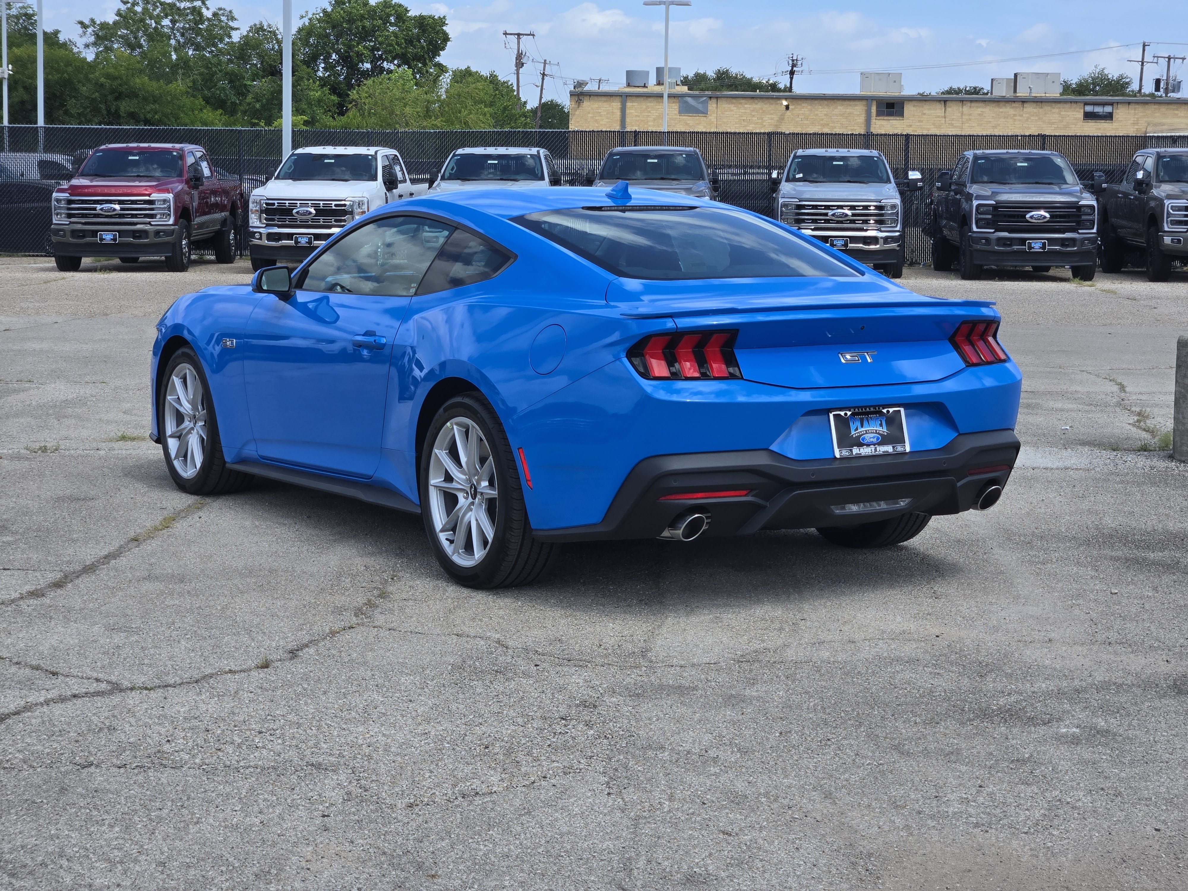 New 2026 Grabber Blue Metallic Ford GT Premium Fastback image 3