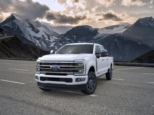 New 2026 White Metallic Ford Platinum image 2