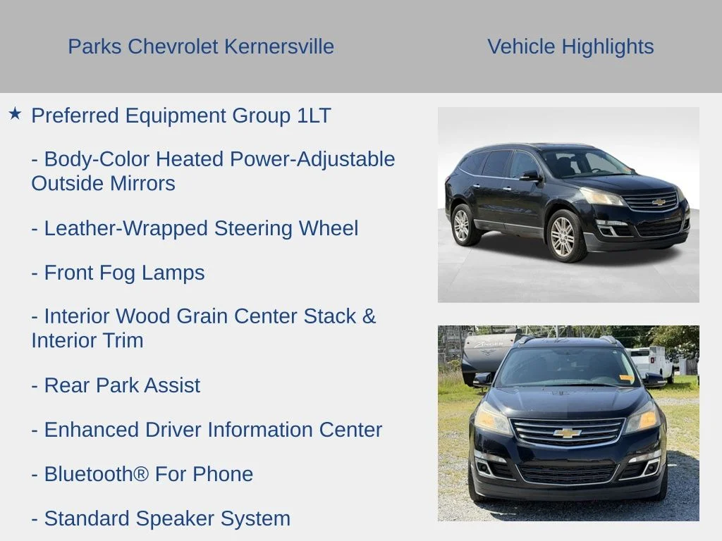 Used 2015 Black Chevrolet LT image 11