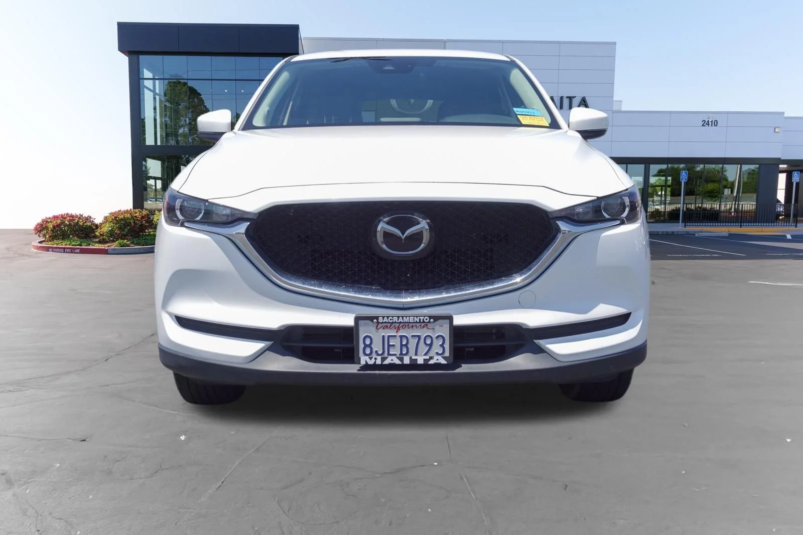Used 2019 Snowflake White Pearl Mica Mazda Touring image 8