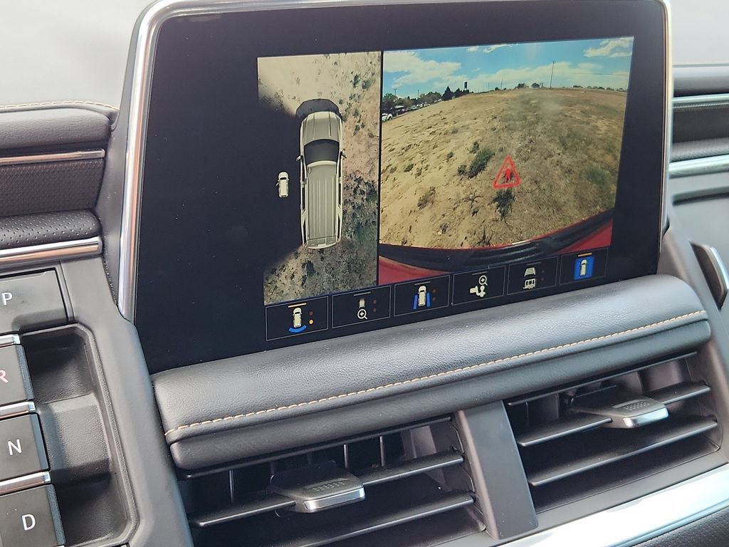 Used 2023 VOLCANIC RED TINTCOAT GMC AT4 image 21