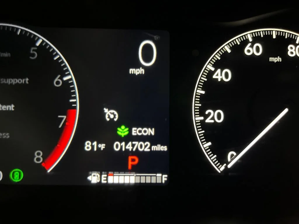 Used 2025 Lunar Silver Metallic Honda AWD EX-L image 53
