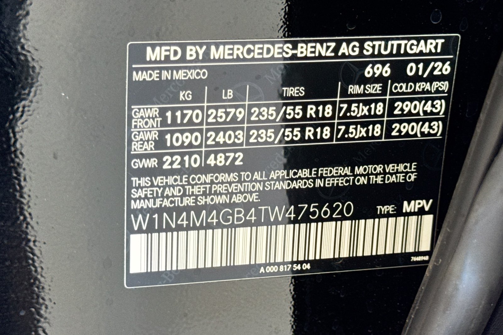 New 2026 Night Black Mercedes-Benz GLB 250 image 30
