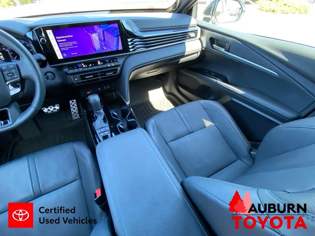 Certified Used 2025 Midnight Black Metallic Toyota XSE image 25