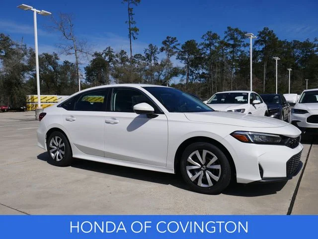 New 2026 Platinum White Pearl Honda 2WD LX image 2