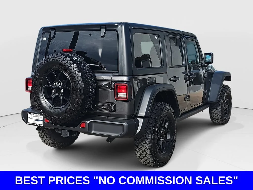 New 2026 Granite Crystal Metallic Clear-Coat Exterior Paint Jeep Willys image 3