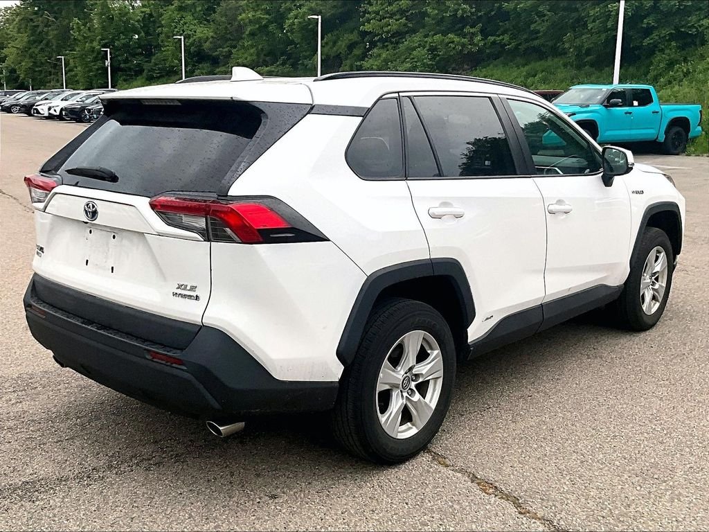 Certified Used 2021 White Toyota XLE image 6
