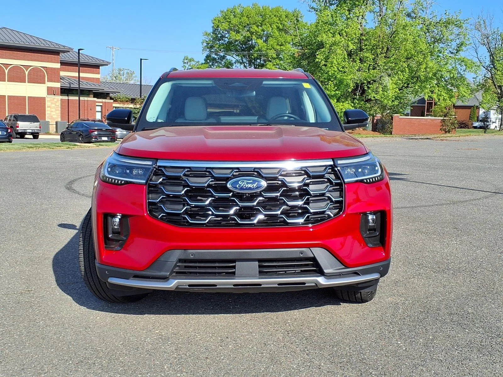 Used 2026 Rapid Red Metallic Tinted Clearcoat Ford Platinum image 8