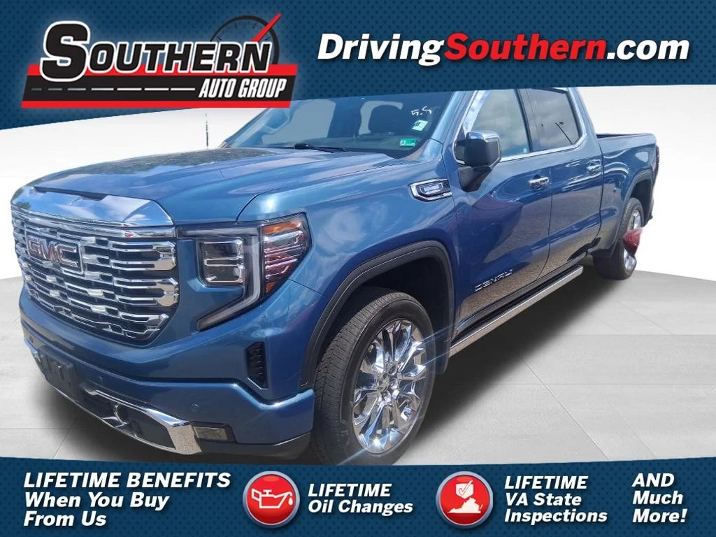 Used 2024 Blue GMC Denali image 1