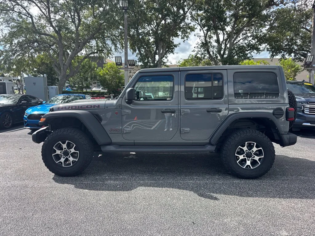 Certified Used 2023 Sting Gray Clearcoat Jeep Rubicon image 8