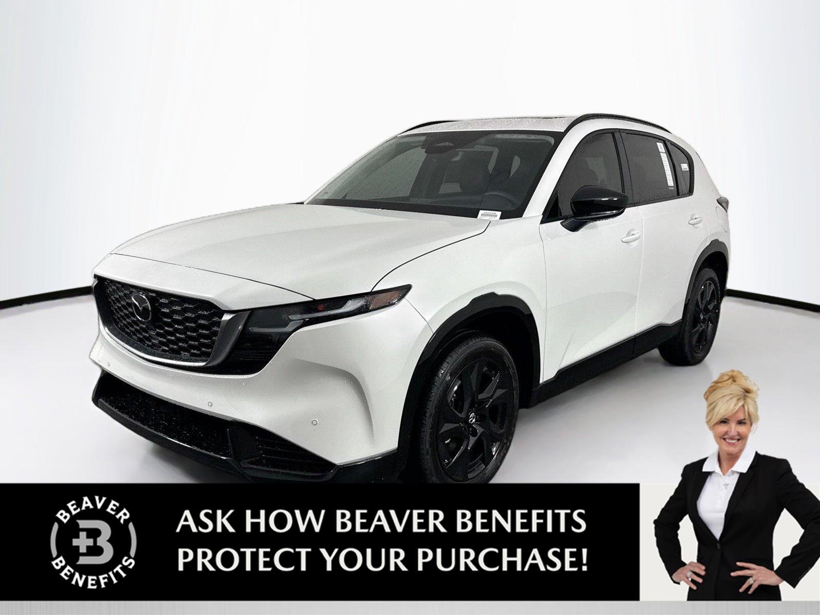 New 2026 Rhodium White Metallic Mazda 2.5 S Premium AWD image 1
