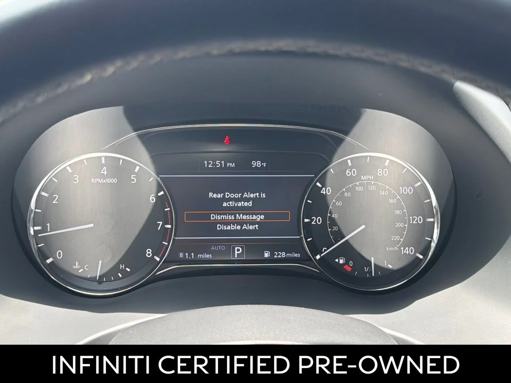 Certified Used 2023 Moonstone White INFINITI Premium Select image 36