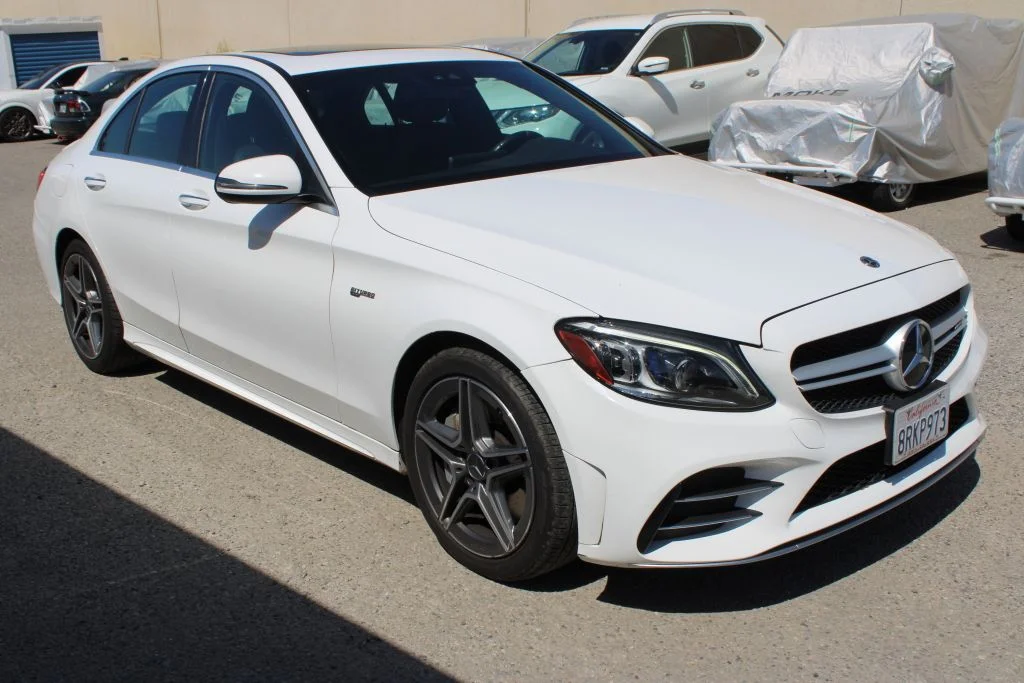Used 2020 White Mercedes-Benz C 43 AMG® image 3