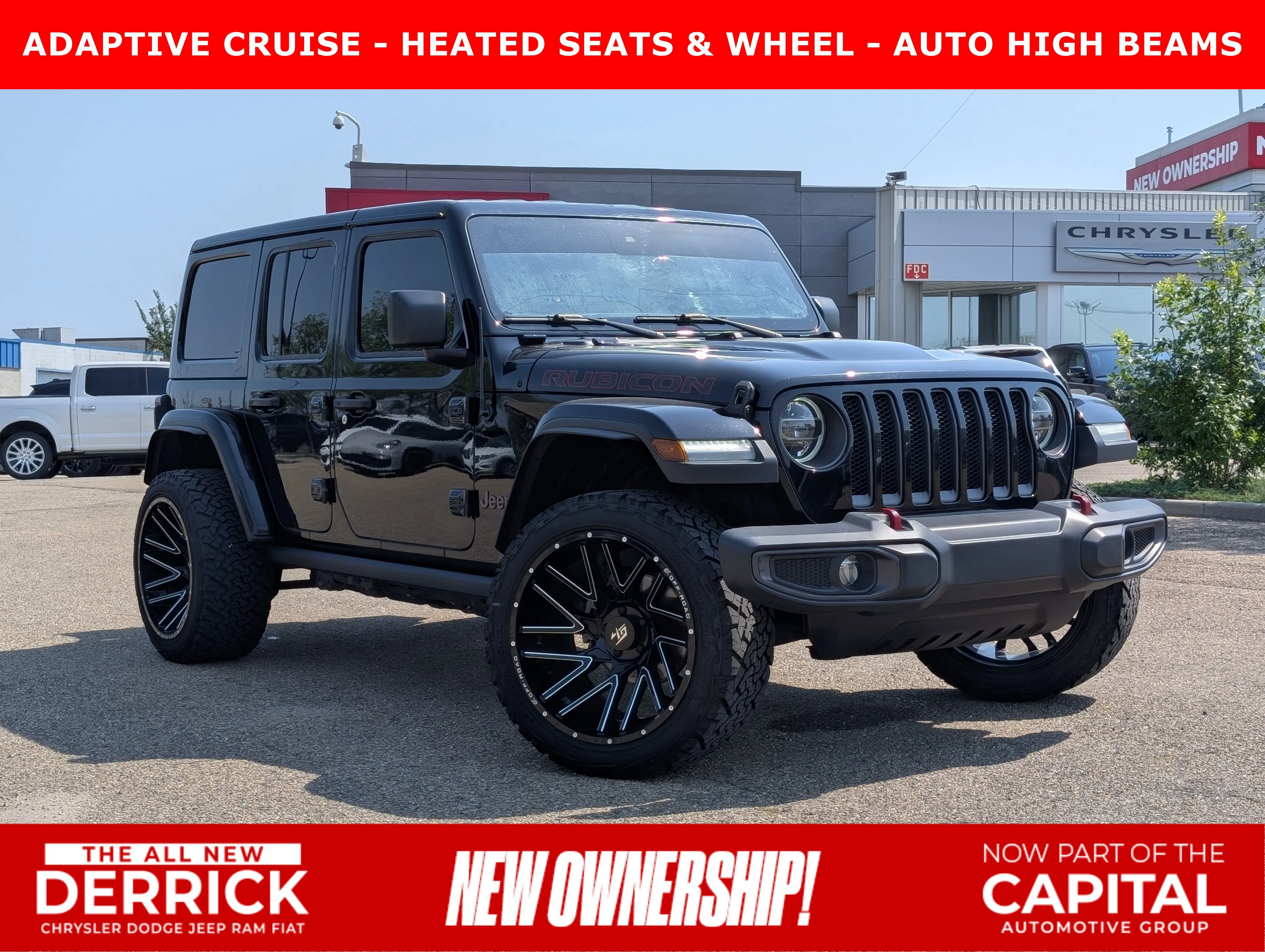 Used 2021 Black Jeep Unlimited Rubicon image 1