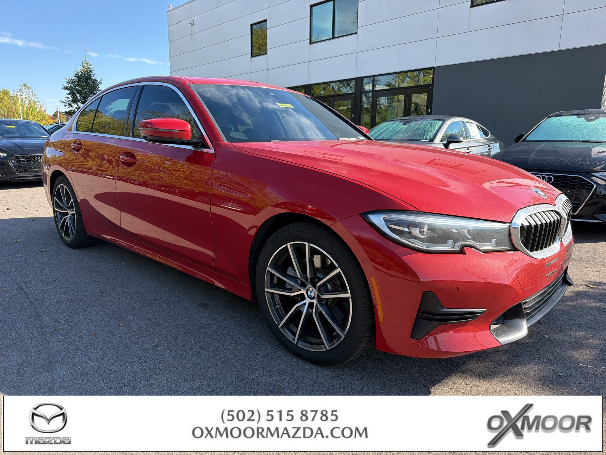 Used 2020 Melbourne Red Metallic BMW 330i image 1
