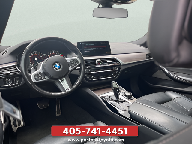 Used 2018 Blue BMW M550i xDrive image 13